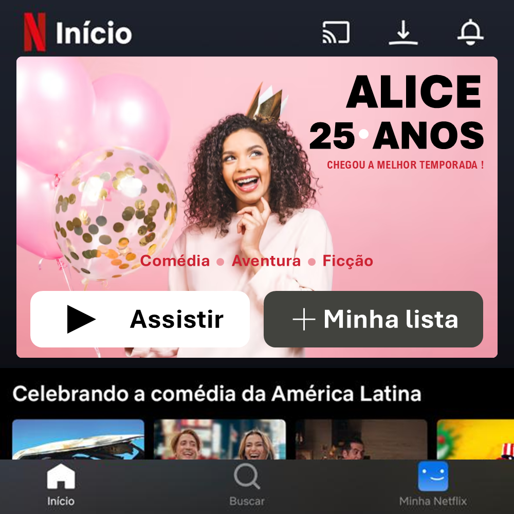 Exemplo de convite iLoom